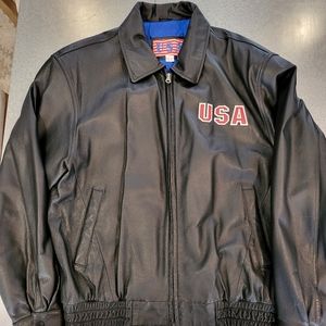 USA Leather Jacket